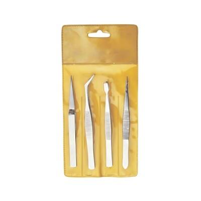 Prolink 4'lü Paslanmaz Çelik Cımbız Seti PY-019 - Prolink