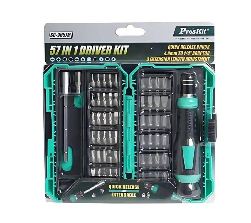 Proskit SD-9857M 57 Parça Hassas Tornavida Seti - 2