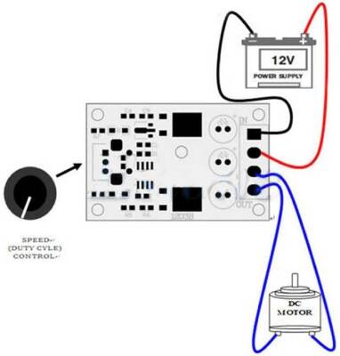 PWM DC Motor Hız Kontrol Devresi ve LED Driver 6V-28V/3A - 4 data-big=