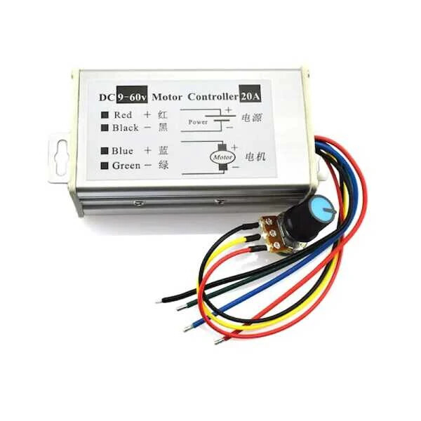 PWM DC Motor Hız Kontrol Modülü 9-60V 20A - Robolink