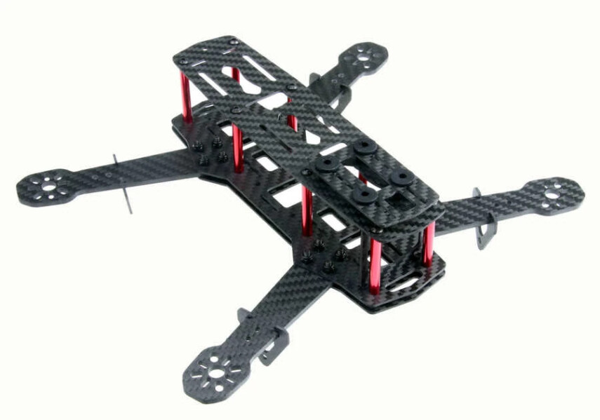 QAV250 Full Carbon Fiber 250mm Quadcopter Drone Gövdesi ZMR250 - Robolink