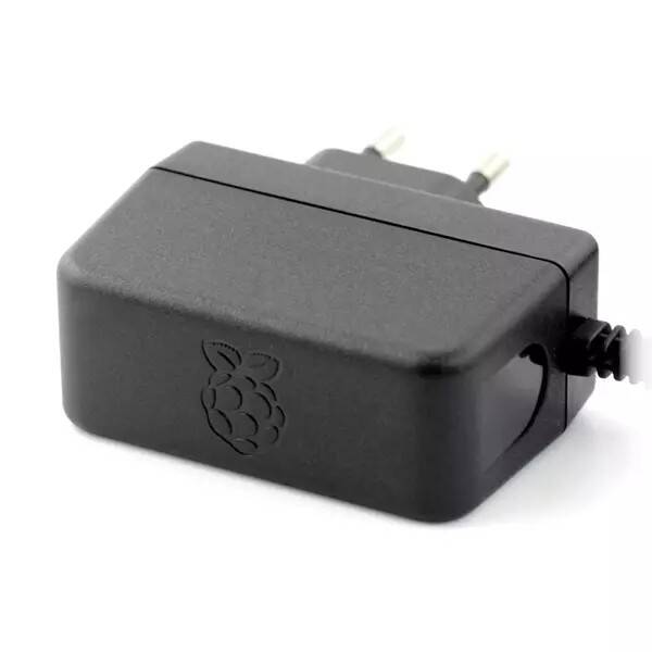 Raspberry Pi 3/2/B+ Güç Adaptörü Lisanslı - Siyah - 2