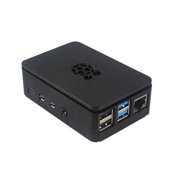 Raspberry Pi 4 Siyah Muhafaza Kutusu - Robolink