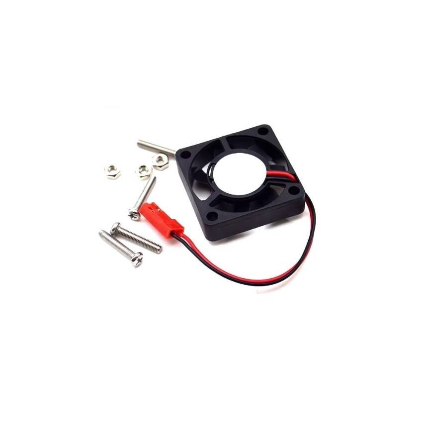 Raspberry Pi 4 Uyumlu CPU Soğutma Fanı - 30x30x7mm - Fırçasız - 1