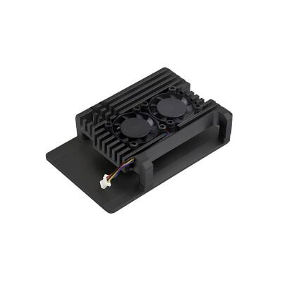 Raspberry Pi 5 Çift Fanlı Alüminyum Kasa - 5 data-big=