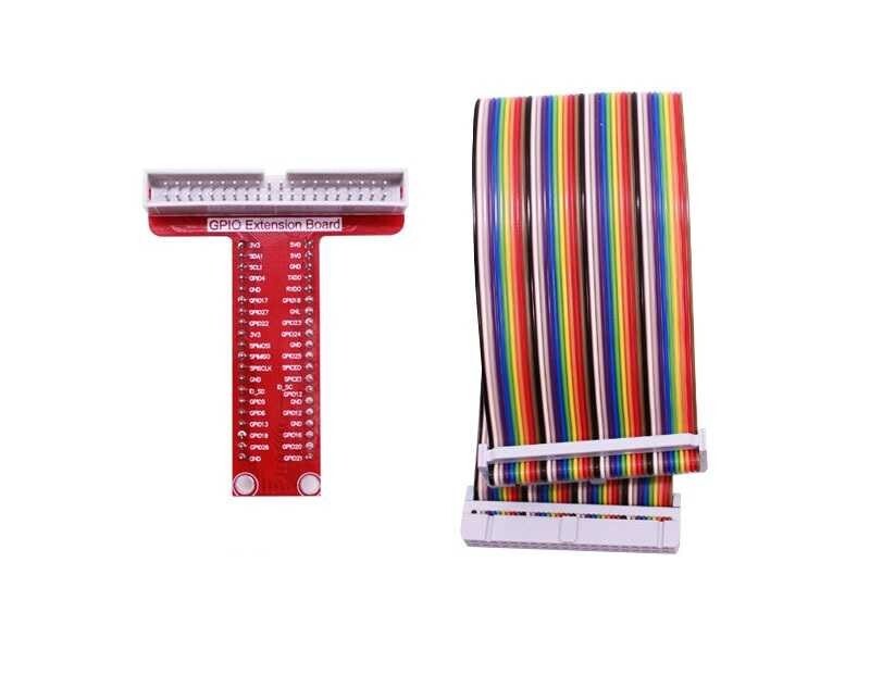 Raspberry Pi GPIO Breadboard Geliştirme Kartı ve Ribbon Kablo - 1