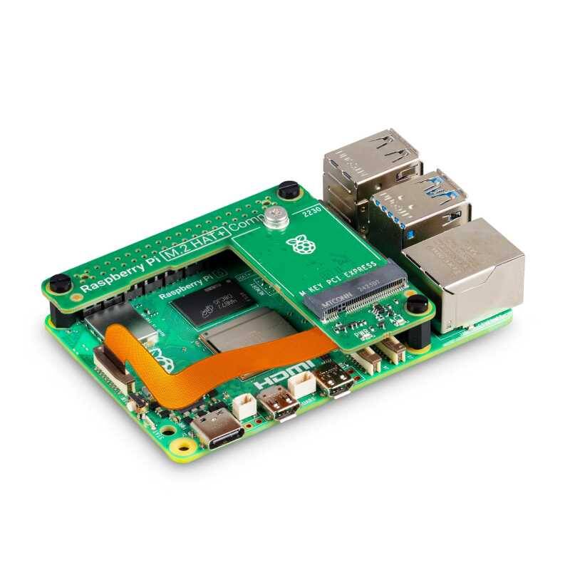 Raspberry Pi M.2 HAT Plus Compact - 2