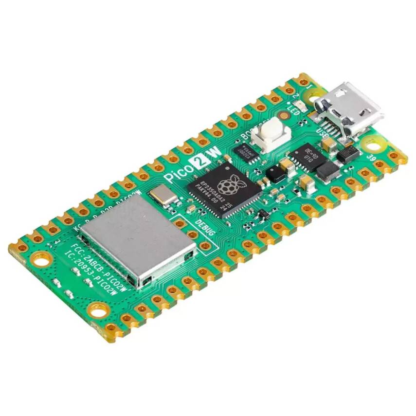 Raspberry Pi Pico 2 W Header Bağlantılı - 2