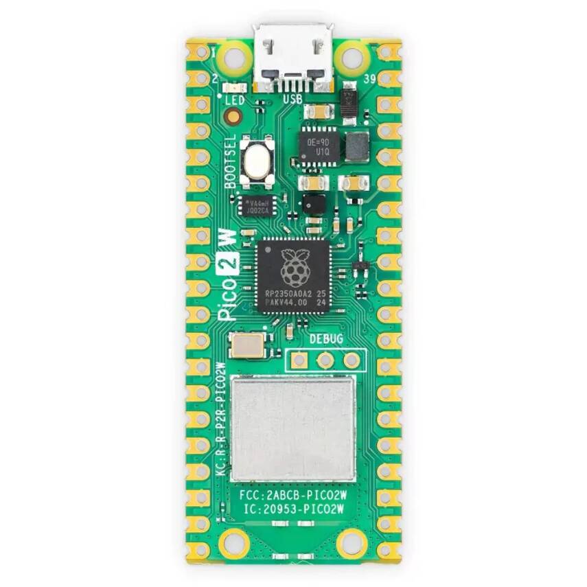 Raspberry Pi Pico 2 W Header Bağlantılı - 3