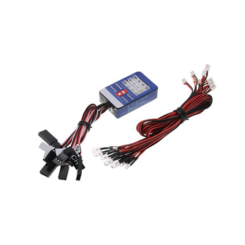 RC Araba Simülasyon Işık Kiti - 12 LED - 3
