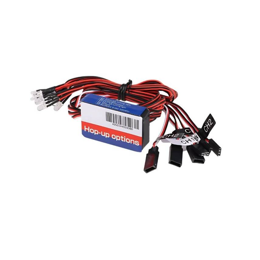 RC Araba Simülasyon Işık Kiti - 12 LED - 4