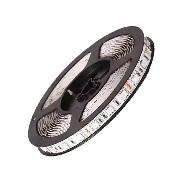 3 Çipli İç Mekan Şerit Led 5 Metre - RGB - 1
