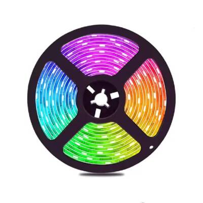 3 Çipli İç Mekan Şerit Led 5 Metre - RGB - Robolink (1)