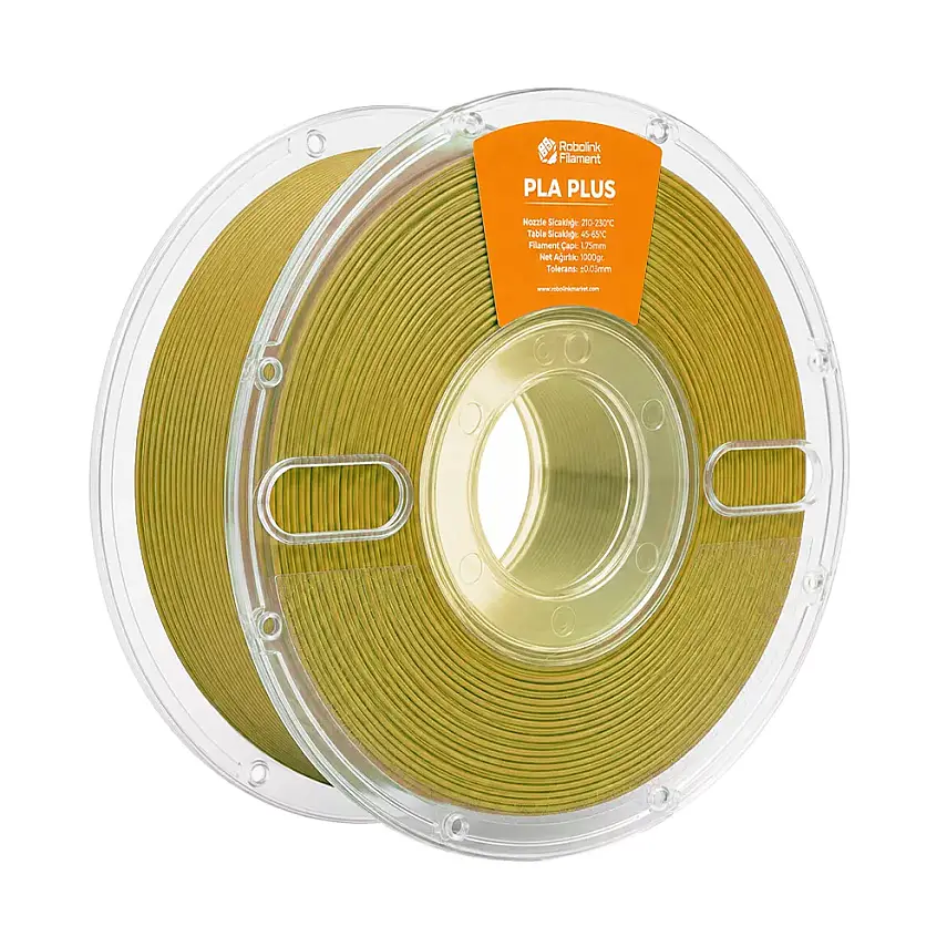 Robolink Filament PLA Plus Altın 1.75mm 1000gr - 1