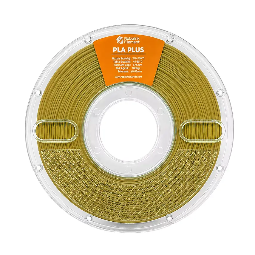 Robolink Filament PLA Plus Altın 1.75mm 1000gr - 2
