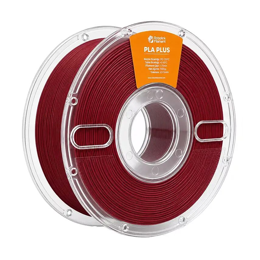 Robolink Filament PLA Plus Bordo 1.75mm 1000gr - Robolink Filament