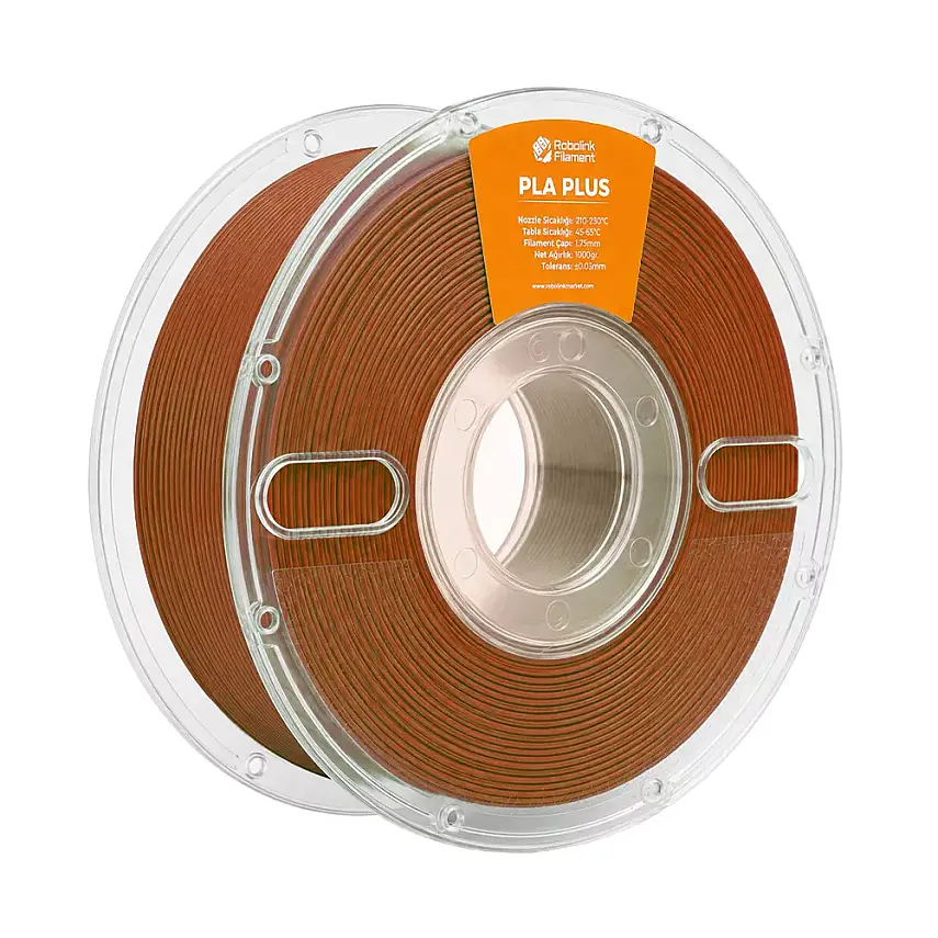 Robolink Filament PLA Plus Kahverengi 1.75mm 1000gr - Robolink Filament