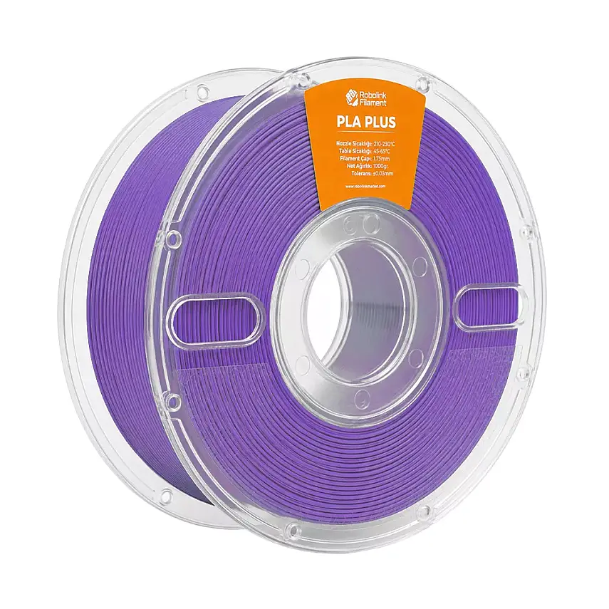 Robolink Filament PLA Plus Mor 1.75mm 1000gr - Robolink Filament