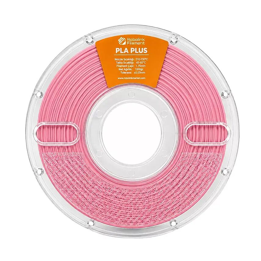 Robolink Filament PLA Plus Pastel Pembe 1.75mm 1000gr - 2