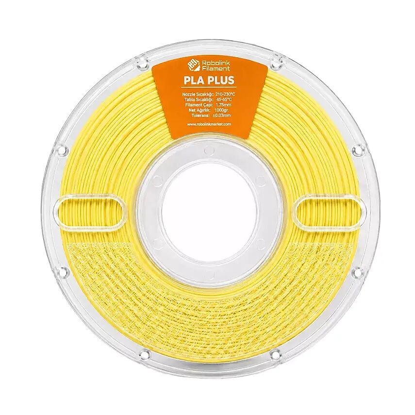 Robolink Filament PLA Plus Pastel Sarı 1.75mm 1000gr - 2