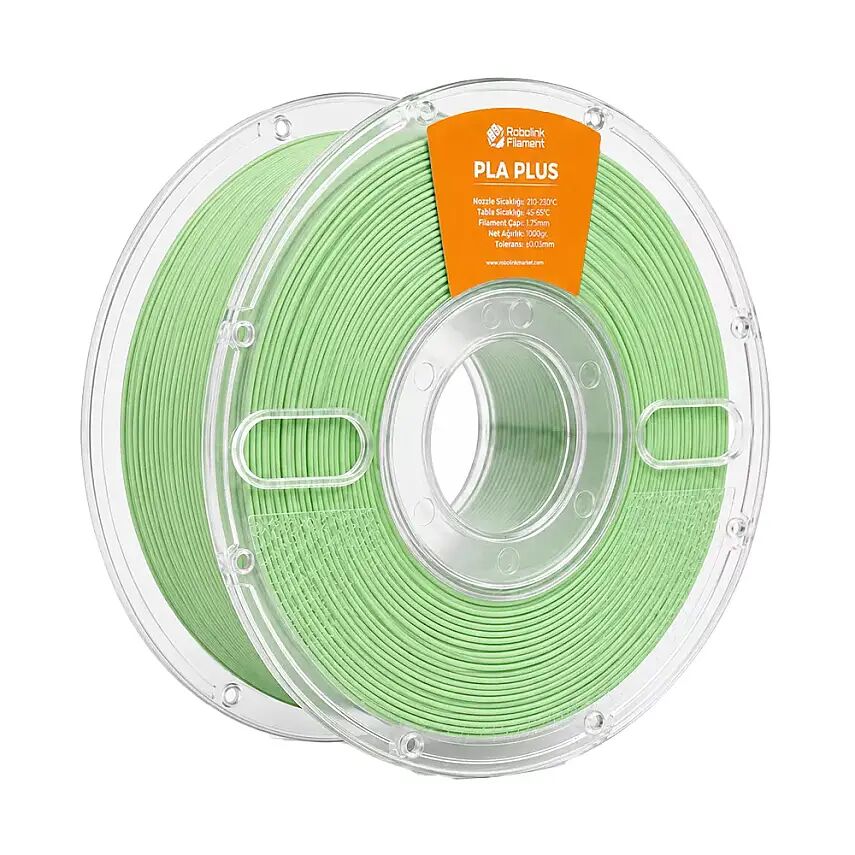 Robolink Filament PLA Plus Pastel Yeşil 1.75mm 1000gr - Robolink Filament