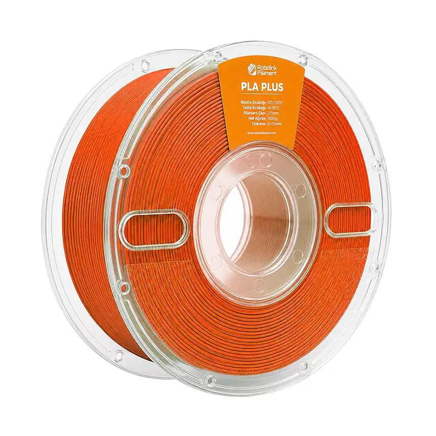 Robolink Filament PLA Plus Turuncu 1.75mm 1000gr - Robolink Filament