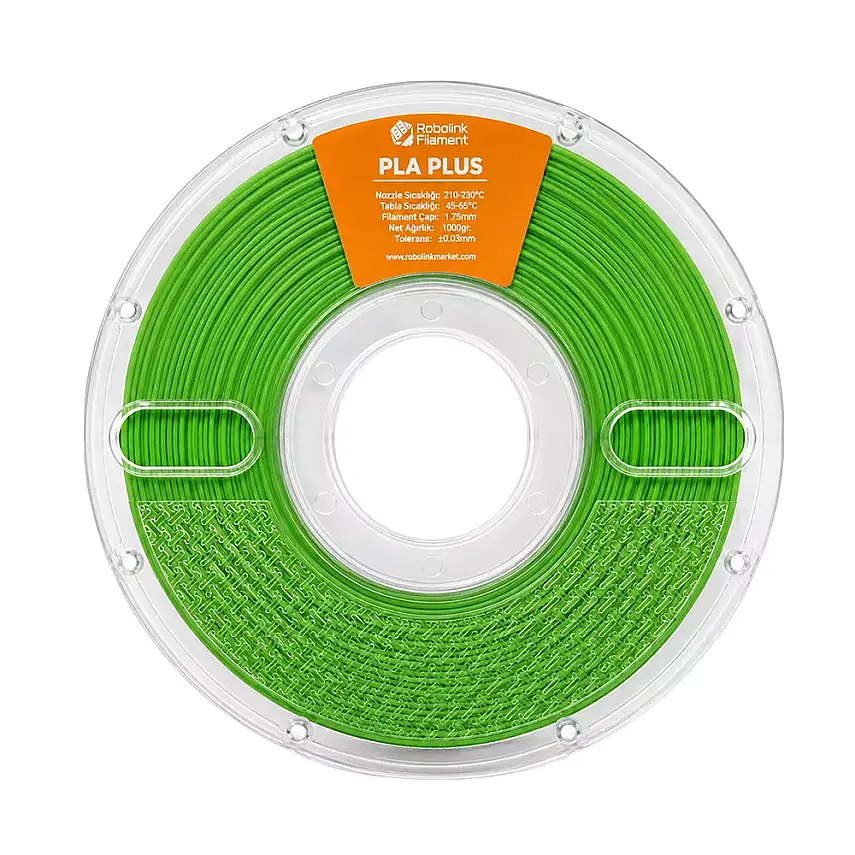 Robolink Filament PLA Plus Yeşil 1.75mm 1000gr - 2
