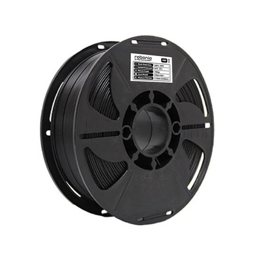 Robonio ABS Filament Siyah 1.75mm 1000gr - 2