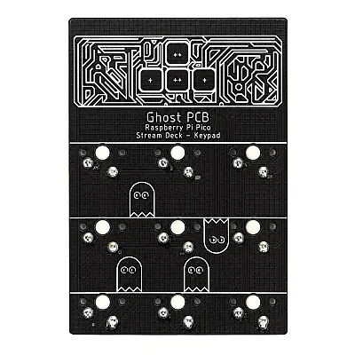 Robonio Ghost PCB - 9 Tuşlu RGB Programlanabilir Makro Klavye - Robonio (1)