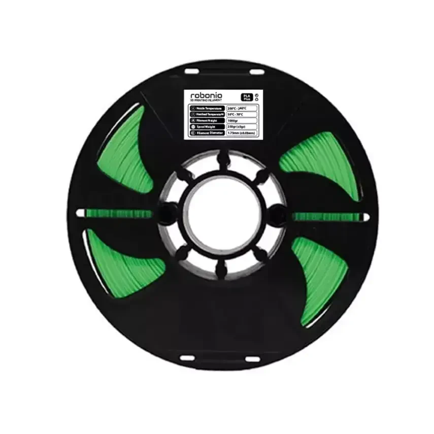 Robonio PLA Plus Filament Açık Yeşil 1.75mm 1000gr - 1