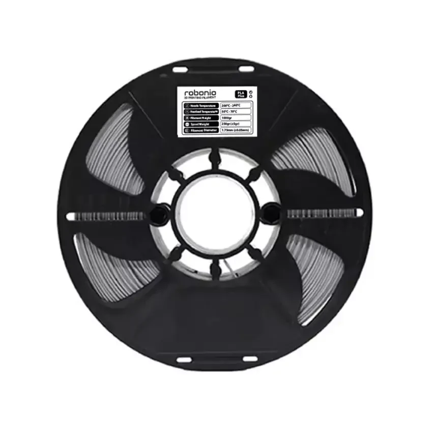 Robonio PLA Plus Filament Gri 1.75mm 1000gr - 1
