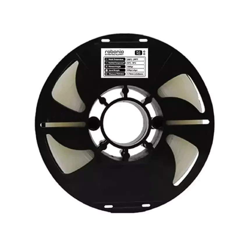Robonio PLA Plus Filament Şeffaf 1.75mm 1000gr - 1