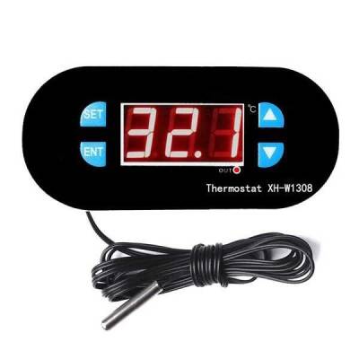 Röle Çıkışlı Dijital Termostat 12V Sıcaklık Kontrol Cihazı XH-W1308 - Robolink