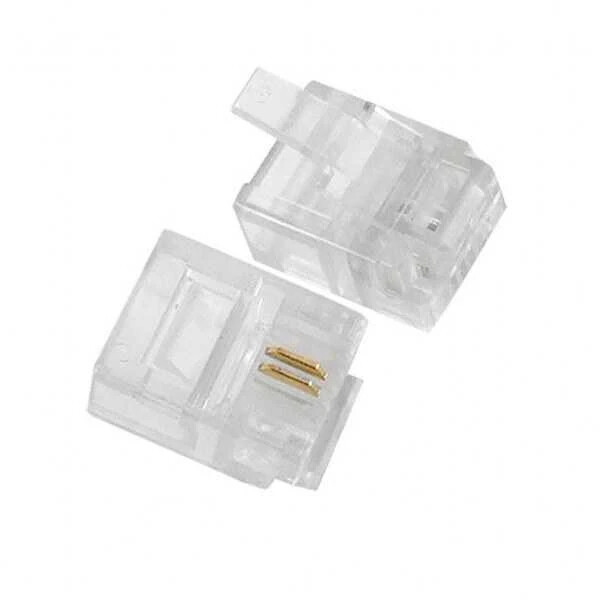 S-Link 100'lü RJ-11 Konnektör Paket (SL-6P2C) - 1