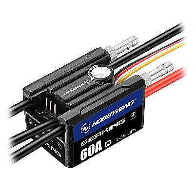 SeaKing 60A V4 Su Geçirmez ESC - Hobbywing (1)