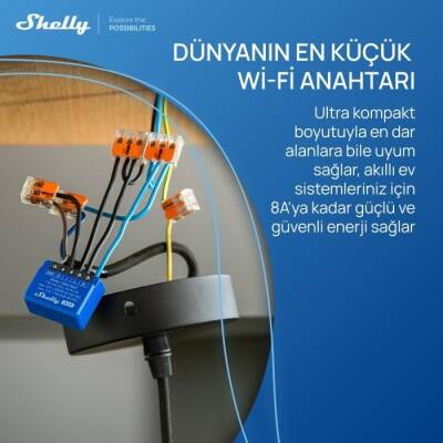 Shelly 1 Mini Gen3 Akıllı Röle - Shelly (1)