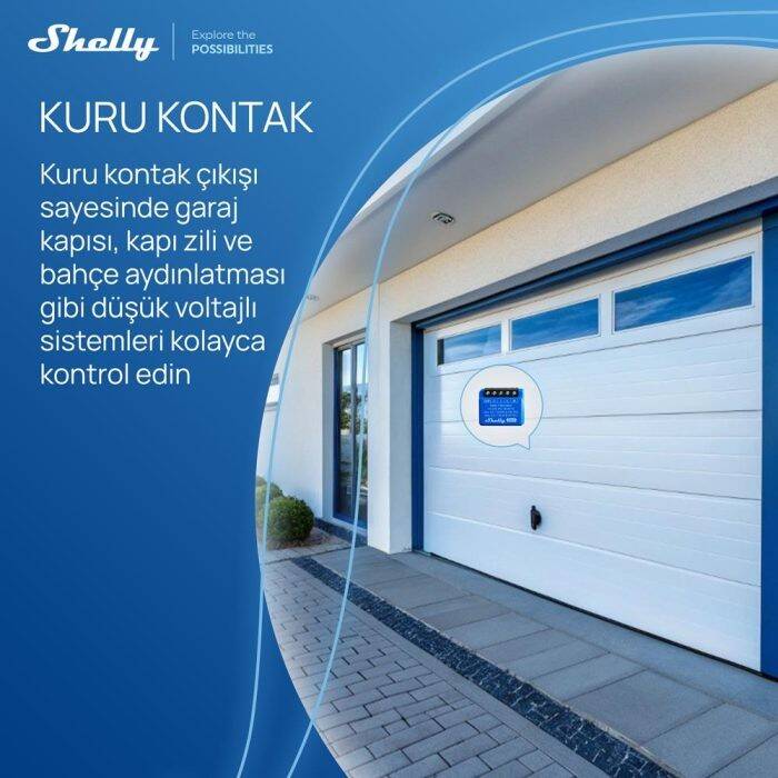 Shelly 1 Mini Gen3 Akıllı Röle - 7
