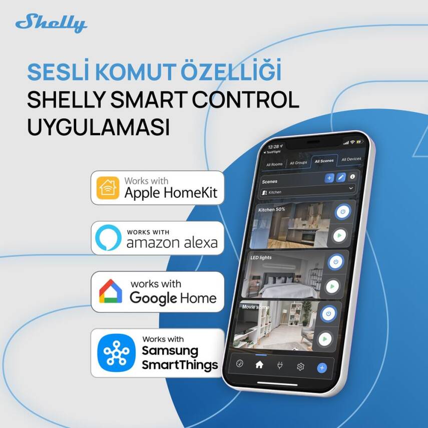 Shelly 1PM Gen4 Enerji Ölçümlü 16A Akıllı Röle - 7