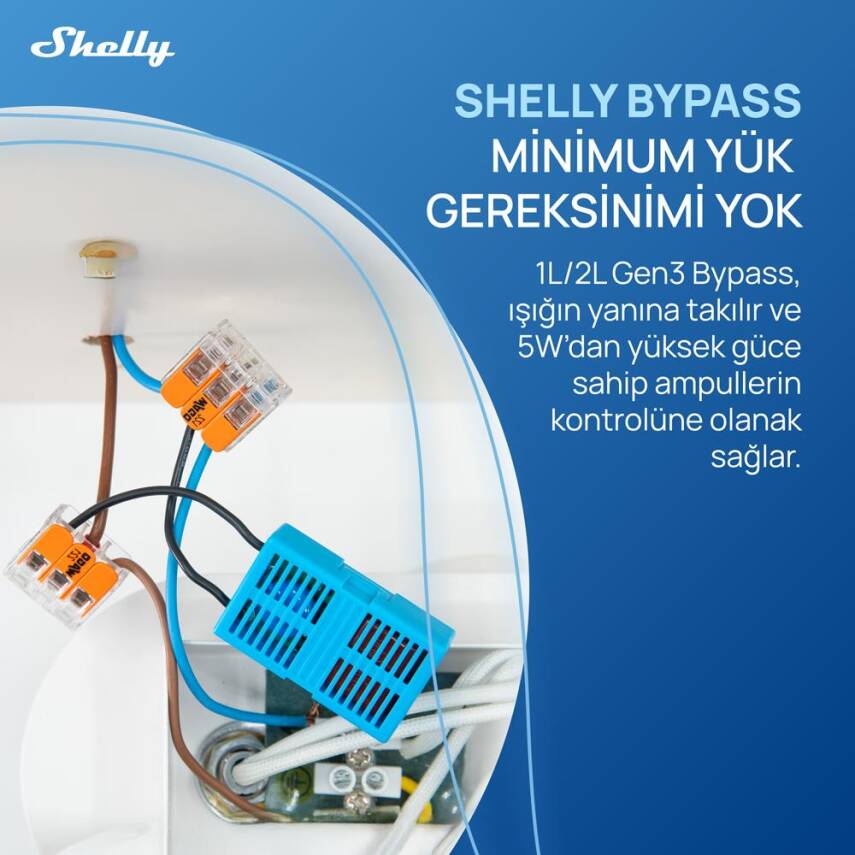 Shelly 2L Gen3 Nötrsüz 2 Kanallı Akıllı Röle - 4