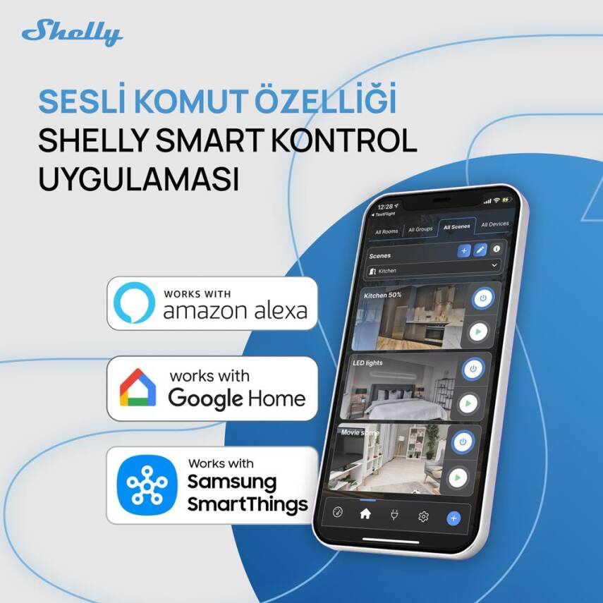 Shelly 2L Gen3 Nötrsüz 2 Kanallı Akıllı Röle - 7