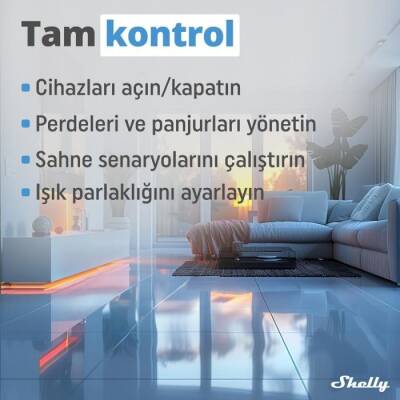 Shelly BLU 4 Butonlu Duvar Anahtarı - 5 data-big=