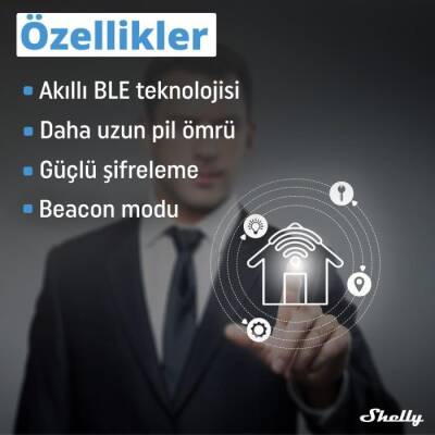 Shelly BLU 4 Butonlu Duvar Anahtarı - 6 data-big=