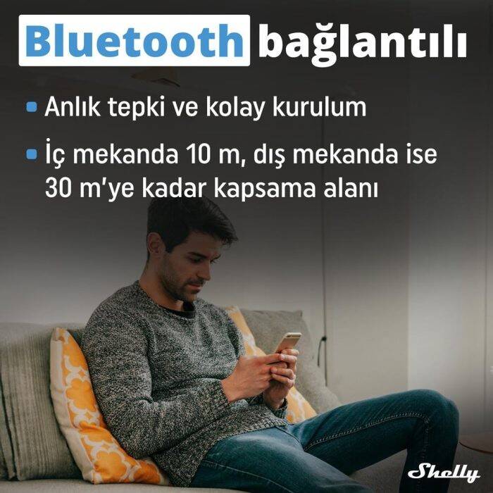 Shelly BLU 4 Butonlu Duvar Anahtarı - 7