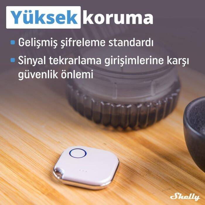 Shelly BLU Button1 Kablosuz Buton - 4
