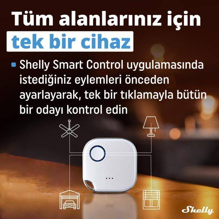 Shelly BLU Button1 Kablosuz Buton - 5