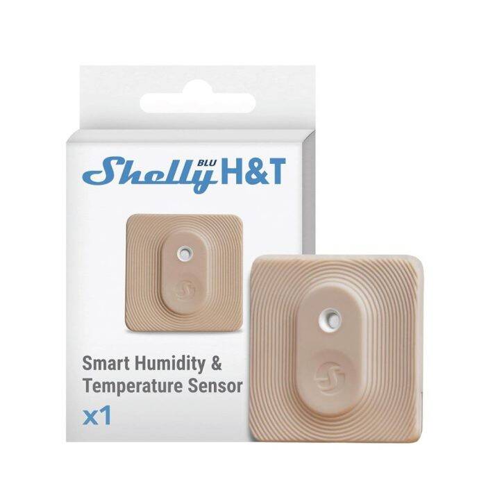 Shelly BLU H&T Bluetooth Sıcaklık ve Nem Sensörü - 1