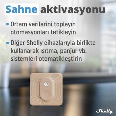Shelly BLU H&T Bluetooth Sıcaklık ve Nem Sensörü - 3 data-big=