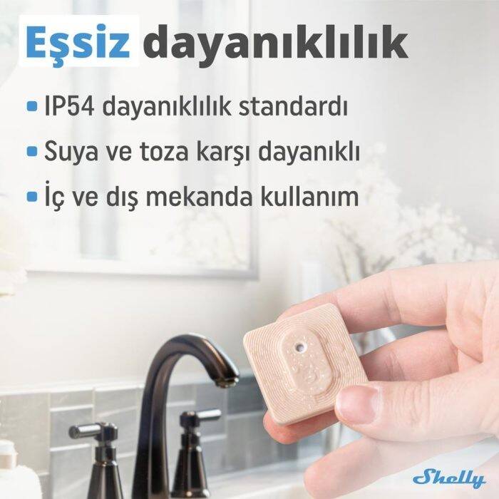 Shelly BLU H&T Bluetooth Sıcaklık ve Nem Sensörü - 4