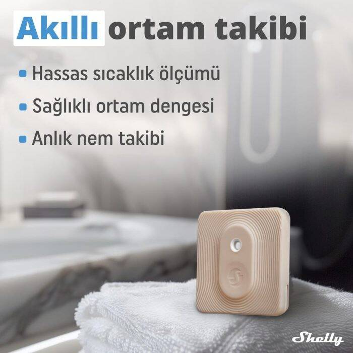 Shelly BLU H&T Bluetooth Sıcaklık ve Nem Sensörü - 5