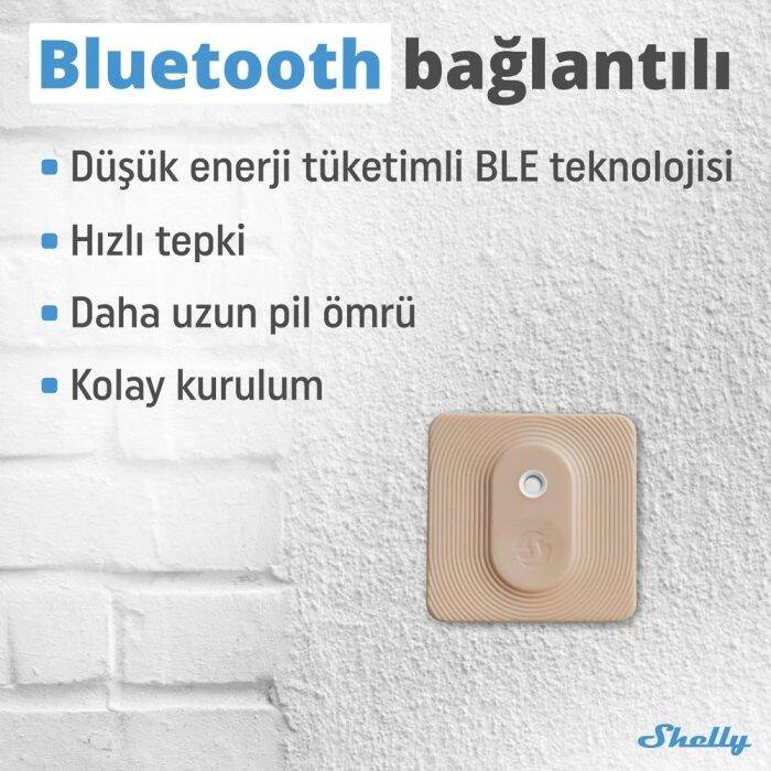 Shelly BLU H&T Bluetooth Sıcaklık ve Nem Sensörü - 7